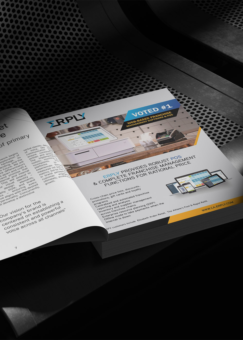 Erply Magazine Advert